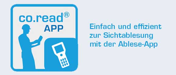 Sichtablesung Banner Ablese-App