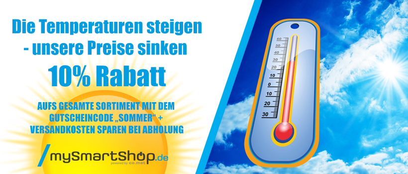 Sommerrabatt 10% Im Onlineshop Mysmartshop.de