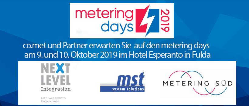 Einladung Mit Vergünstigtem Ticketcode – Metering Days 2019